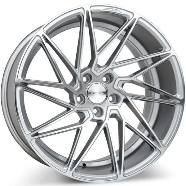 Ace Alloy Driven D716 Silver with Machined Face