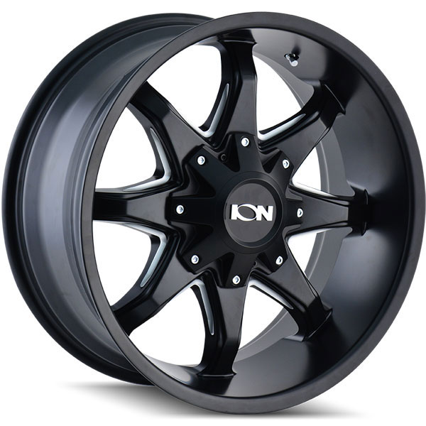 Ion Alloy 181 Black with Milled Spokes